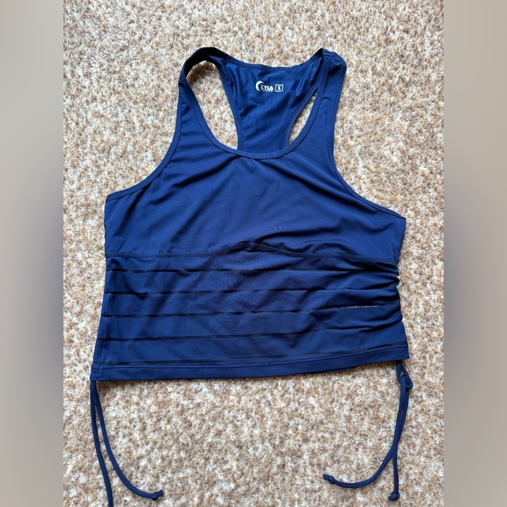 Zyia Active Women's Havana crop Active Tank, XS